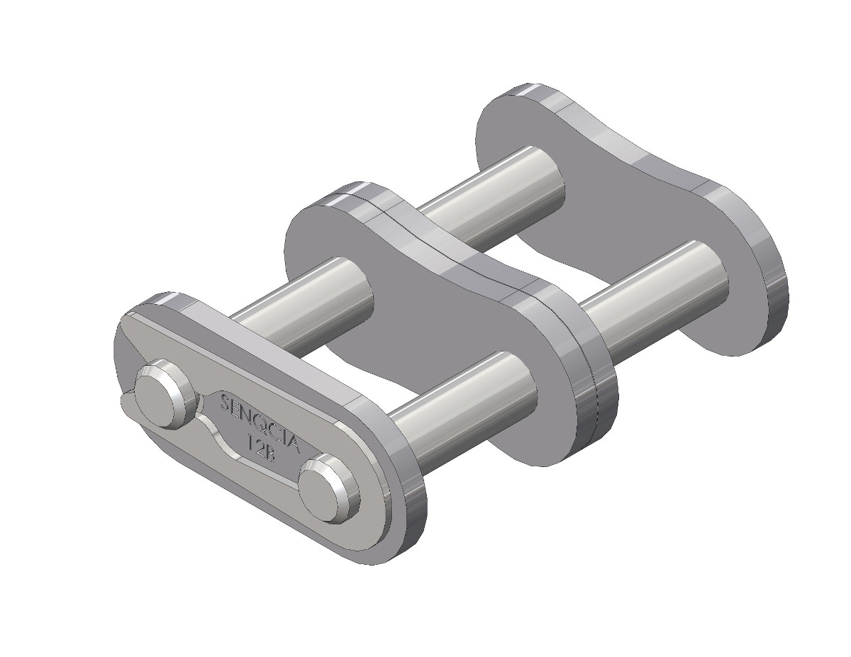 Machinery Repair Link MAPLE ACE #35-2 Roller Chain Master Link - Double  Strand Connecting Link (2-Pack) 35-2 Master Link