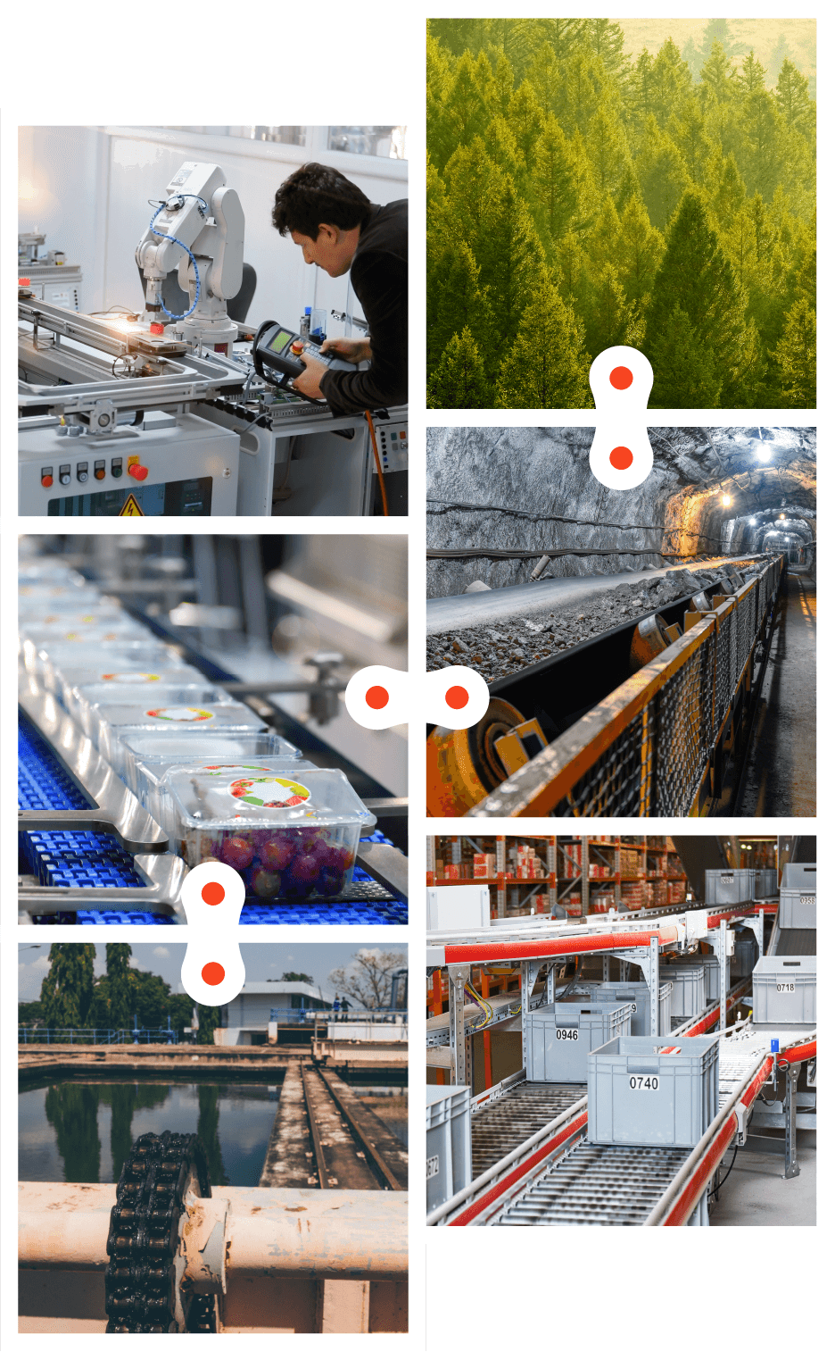 Collage of industries